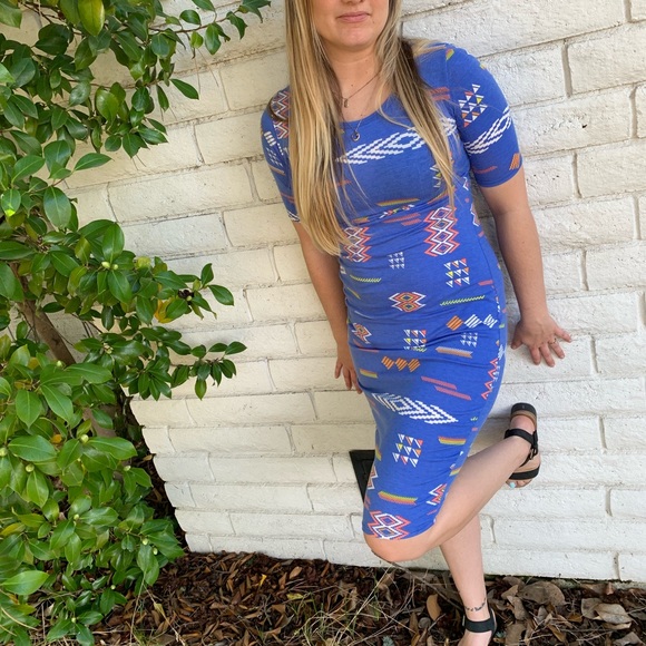 LuLa Roe Julia Dress - Picture 2 of 5